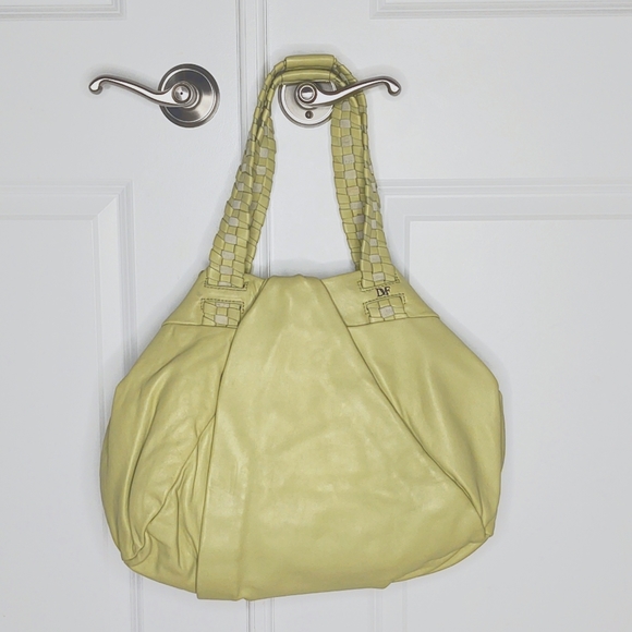 Diane von Furstenberg💚Marissa Tote, light green 💚 🆕 - Picture 1 of 10